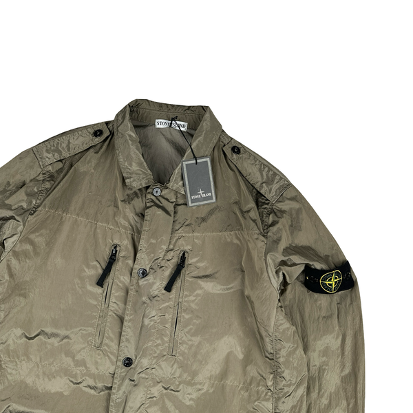 Stone Island 2011 Nylon Metal Brown Multi Pocket Jacket - XL