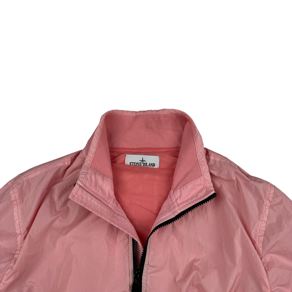 Stone Island 2023 Pink Garment Dyed Crinkle Reps Jacket - Medium