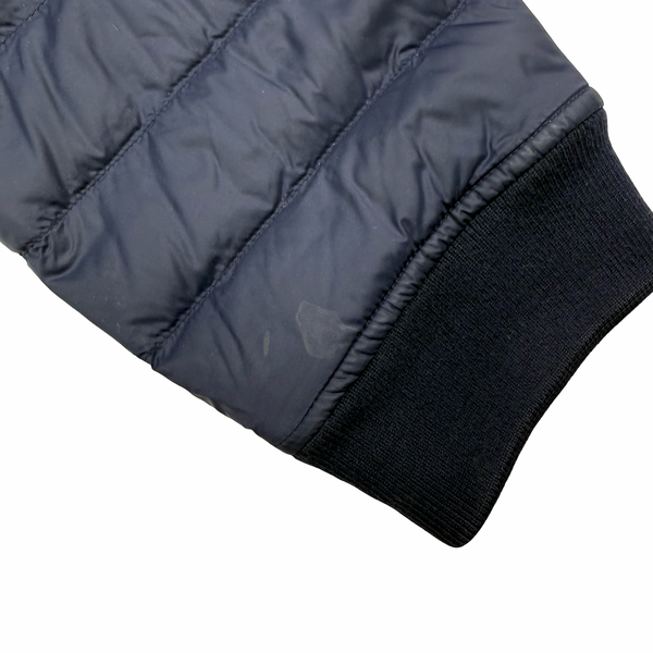 Ralph Lauren Polo Navy Light Down Filled Bomber Style Puffer - Large