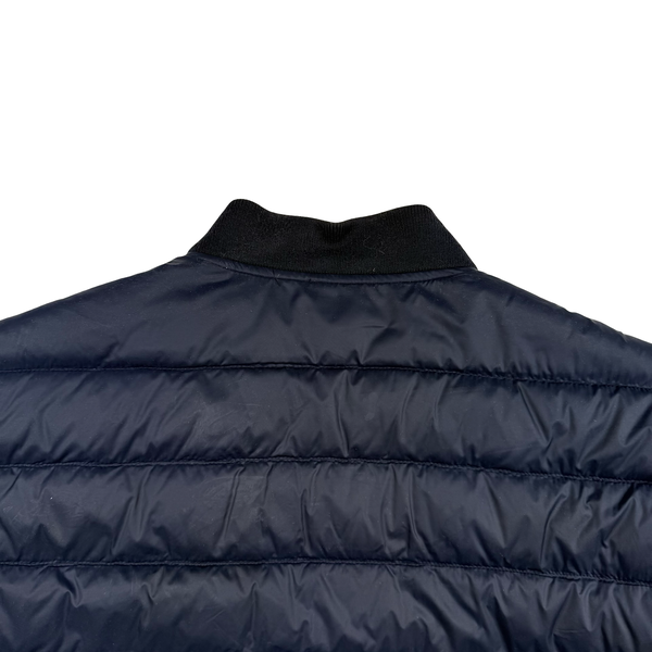 Ralph Lauren Polo Navy Light Down Filled Bomber Style Puffer - Large
