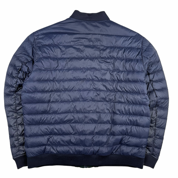 Ralph Lauren Polo Navy Light Down Filled Bomber Style Puffer - Large