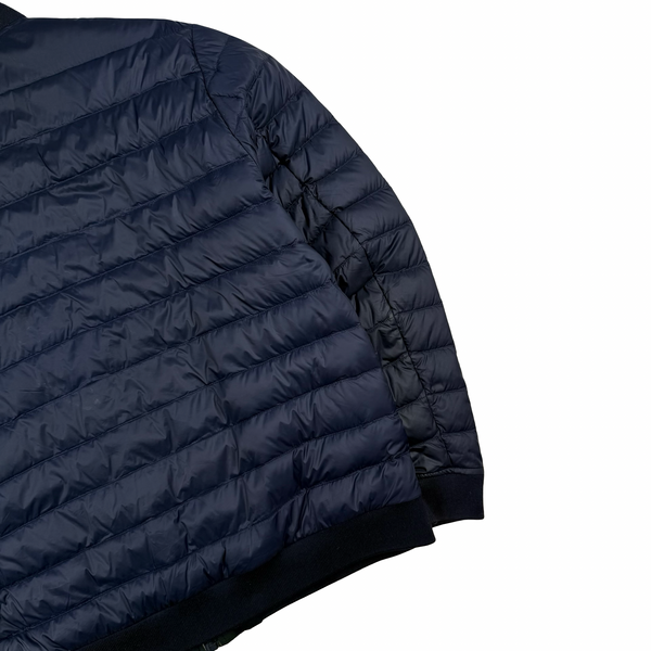 Ralph Lauren Polo Navy Light Down Filled Bomber Style Puffer - Large