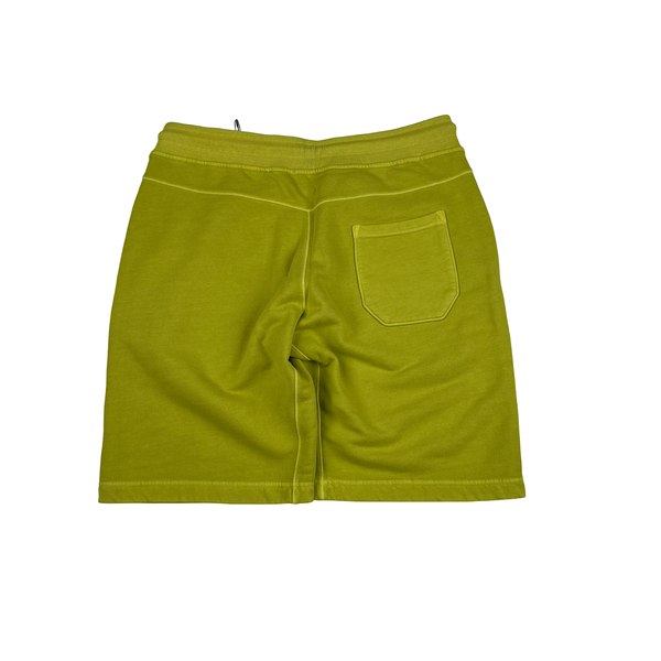 CP Company Green Resist Dyed Cotton Lens Viewer Shorts - Small