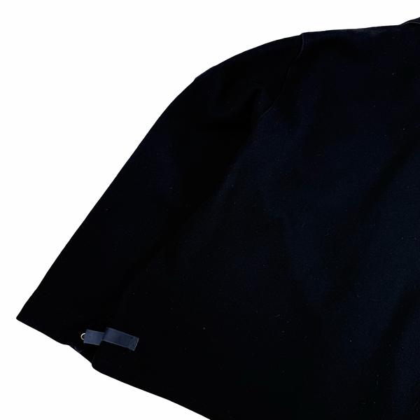 Stone Island 2000 Navy Vintage Wool Blend Pea Jacket - XL