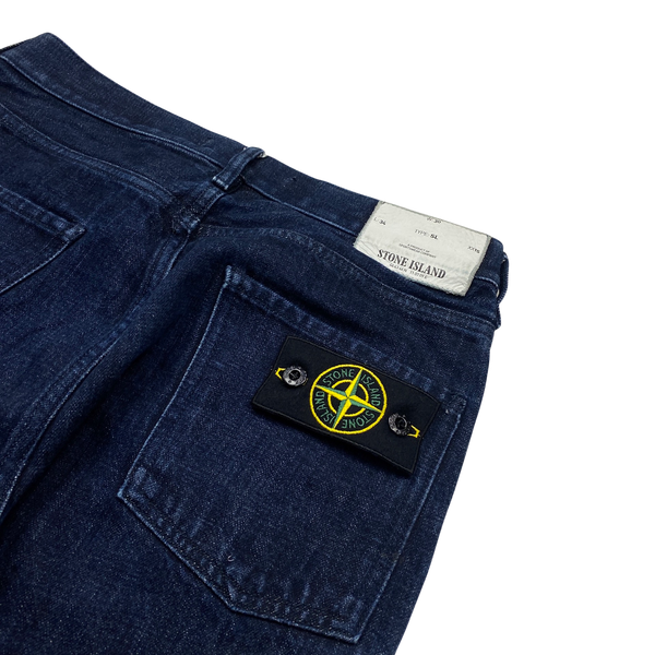Stone Island 2010 Slim Fit Dark Wash Denim Jeans - 30"