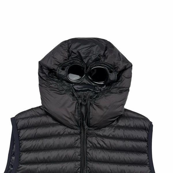 CP Company Black DD Shell Goggle Gilet - Small (46)