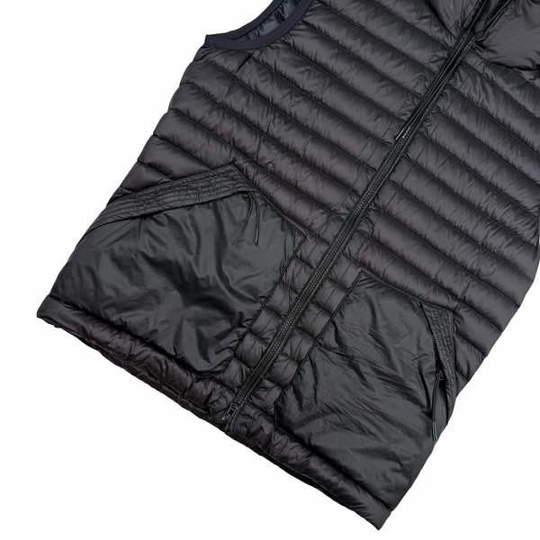 CP Company Black DD Shell Goggle Gilet - Small (46)