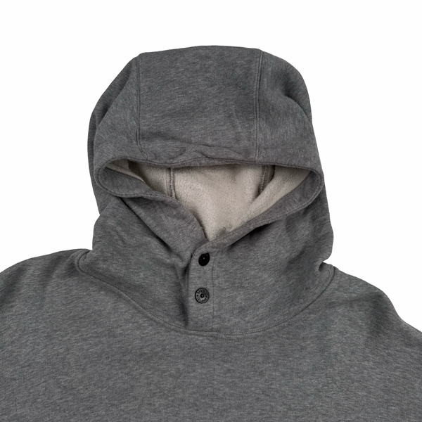 Stone Island 2023 Grey Cotton Hoodie Jumper - XL
