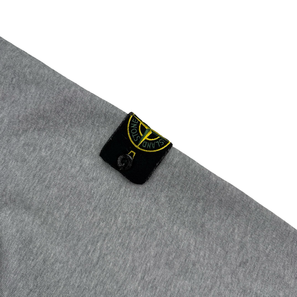 Stone Island 2023 Grey Cotton Hoodie Jumper - XL
