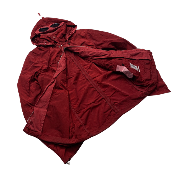 CP Company Red Goggle Multi Pocket Jacket - Medium