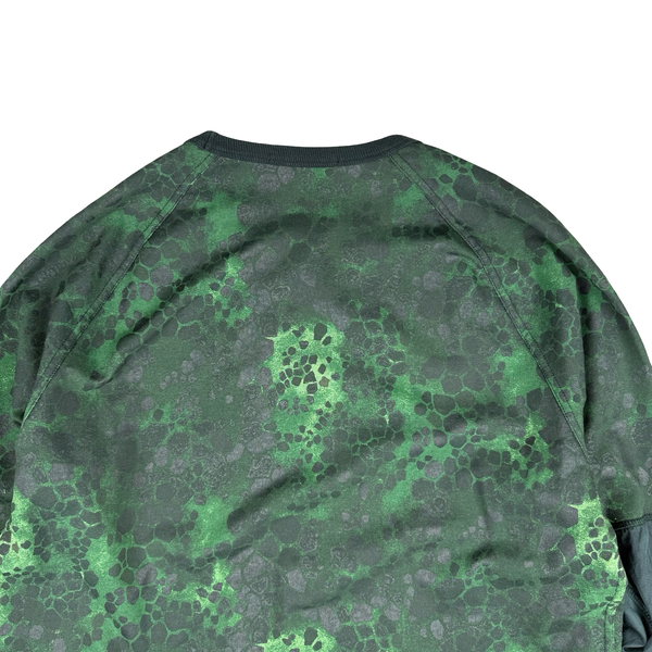 Stone Island 2018 Green Alligator Camo Crewneck Sweatshirt - XL