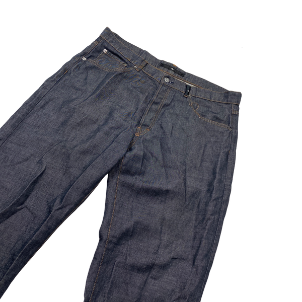 Stone Island Dark Denims Cotton Denim Jeans - 38"