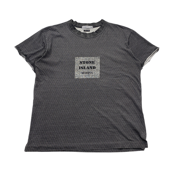Stone Island 1996 Striped Marina T Shirt - Small