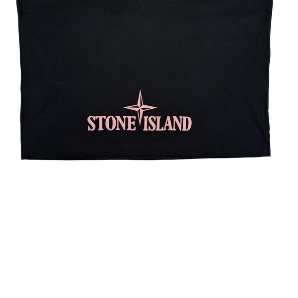 Stone Island 2020 Black Desert Camo Compass Cotton T Shirt - XXL