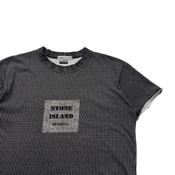Stone Island 1996 Striped Marina T Shirt - Small