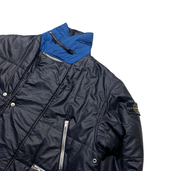 Stone Island Vintage Early 90's Padded Ripstop Jacket - Large