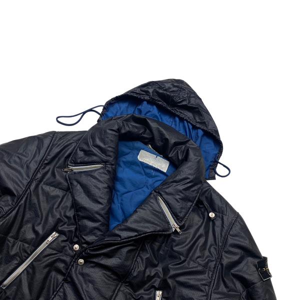 Stone Island Vintage Early 90's Padded Ripstop Jacket - Large