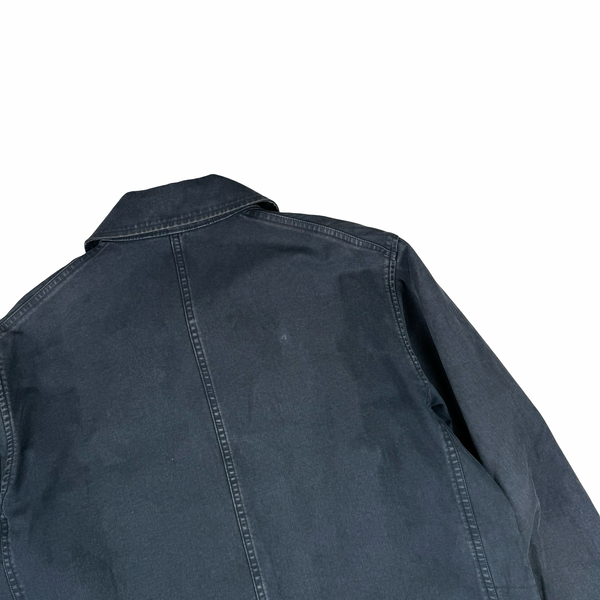 Stone Island 1999 Vintage Multipocket Chore Cotton Collared Jacket - Medium