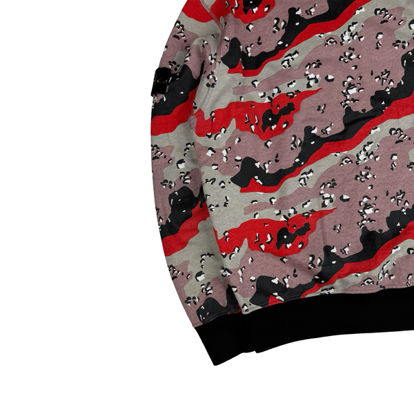 Stone Island 2020 Big Loom Camo Crewneck Sweatshirt - Medium