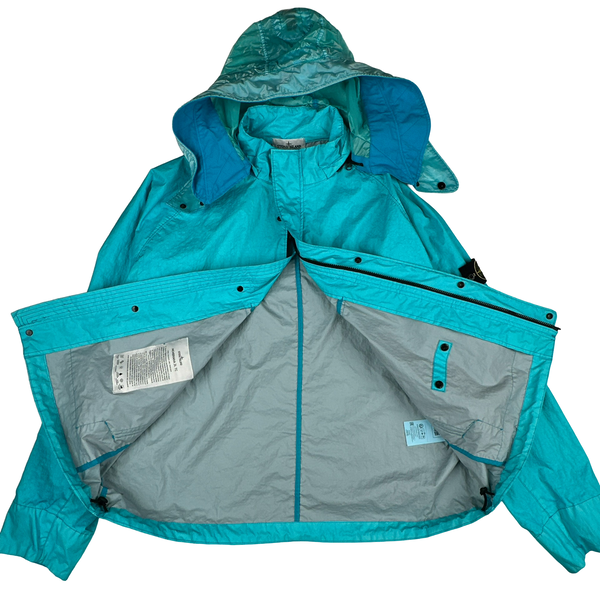 Stone Island 2023 Teal Membrana 3L TC Jacket - 3XL