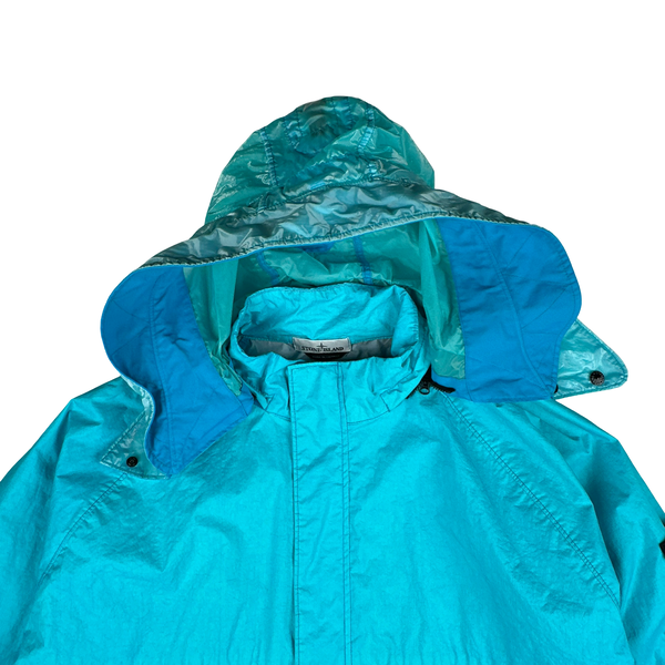 Stone Island 2023 Teal Membrana 3L TC Jacket - 3XL