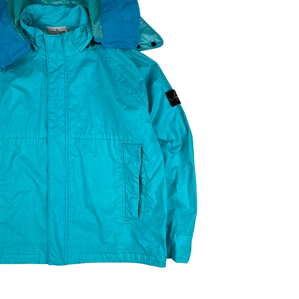Stone Island 2023 Teal Membrana 3L TC Jacket - 3XL