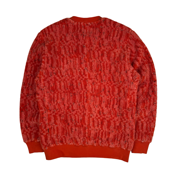 Stone Island 2019 Shadow Project Lava Teddy Fleece Crewneck Pullover - Medium
