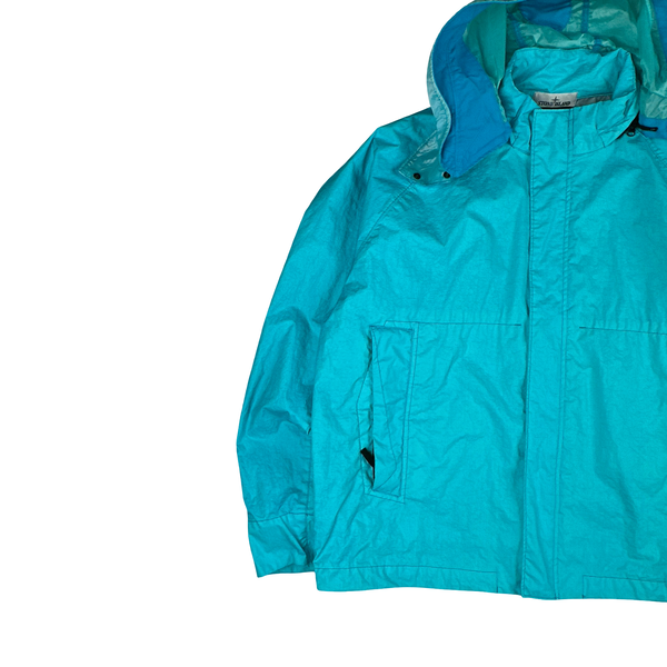 Stone Island 2023 Teal Membrana 3L TC Jacket - 3XL