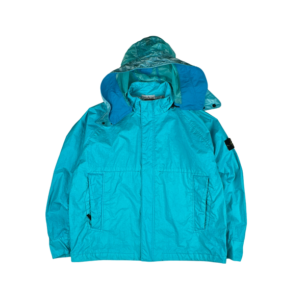Stone Island 2023 Teal Membrana 3L TC Jacket - 3XL