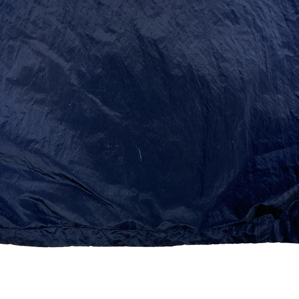 Stone Island 2017 Navy Nylon Metal Shimmer Overshirt - XXL