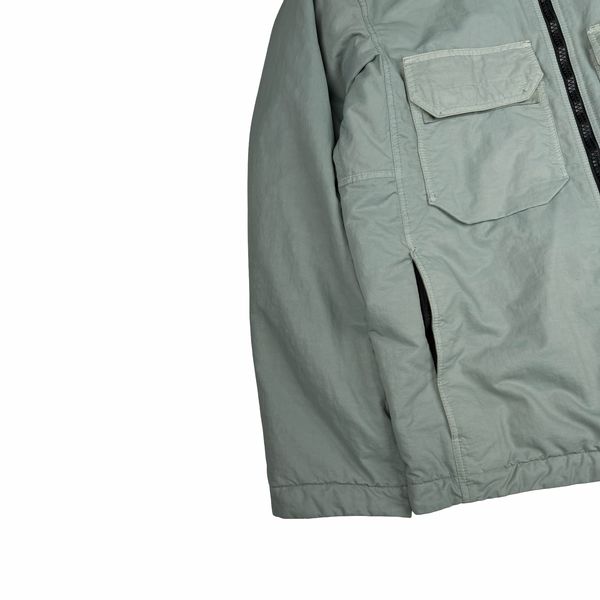 Stone Island 2023 Pale Green Opaque Nylon Twill Primaloft Jacket - Large