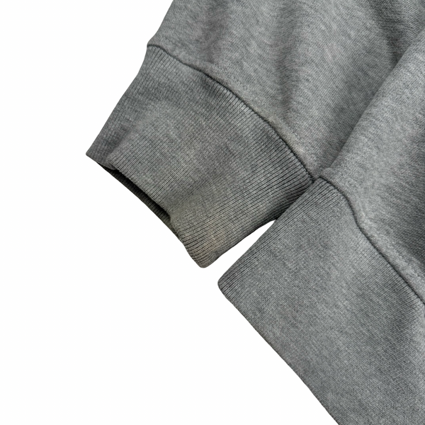 Stone Island 2022 Grey Pullover Cotton Hoodie - XXL