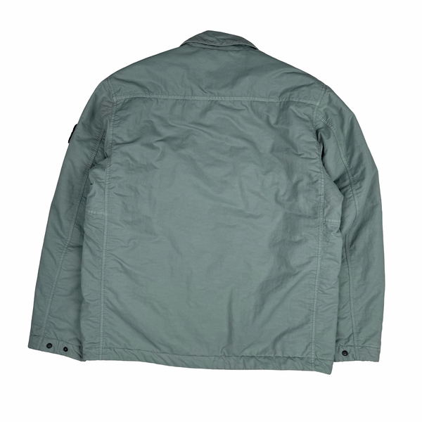 Stone Island 2023 Pale Green Opaque Nylon Twill Primaloft Jacket - Large