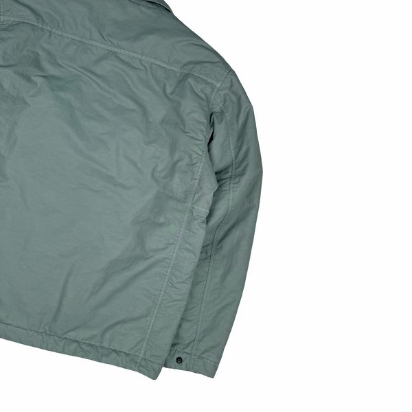 Stone Island 2023 Pale Green Opaque Nylon Twill Primaloft Jacket - Large