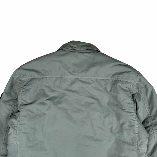 Stone Island 2023 Pale Green Opaque Nylon Twill Primaloft Jacket - Large