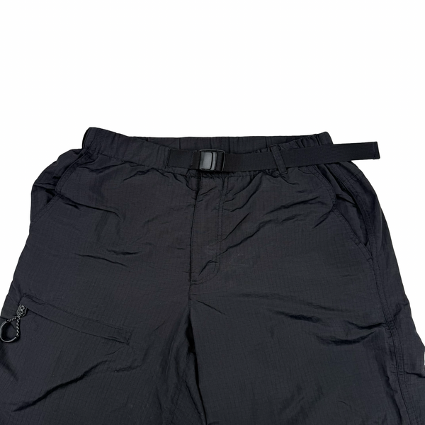 Palace  Black Convertible Zip-Off Hiking Trousers - Small