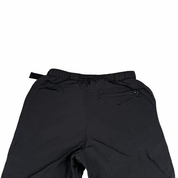 Palace  Black Convertible Zip-Off Hiking Trousers - Small
