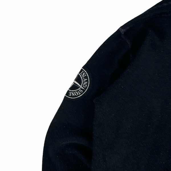 Stone Island 2001 Compass Vintage Collared Cotton Jumper - XL