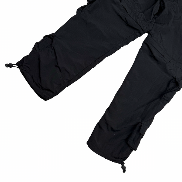 Palace  Black Convertible Zip-Off Hiking Trousers - Small