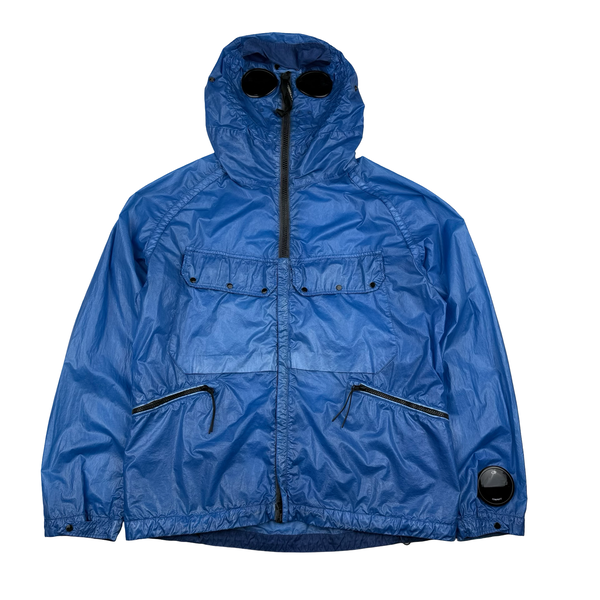 CP Company Blue Chest Pocket Nyber Explorer Jacket - Large