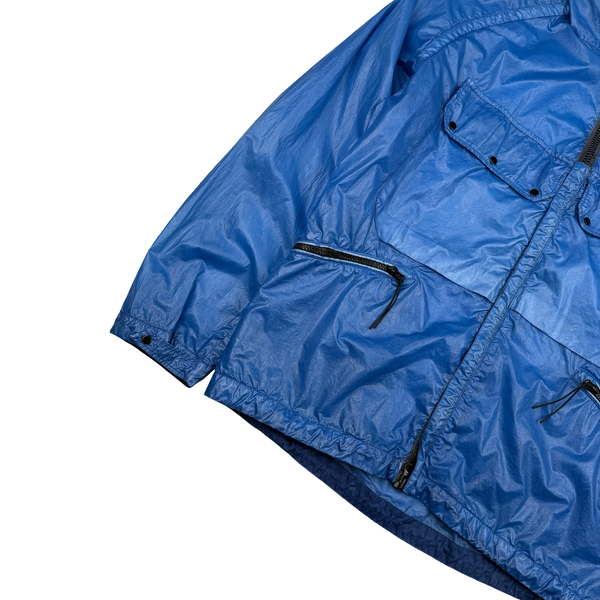 CP Company Blue Chest Pocket Nyber Explorer Jacket - Large