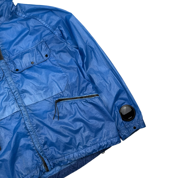 CP Company Blue Chest Pocket Nyber Explorer Jacket - Large