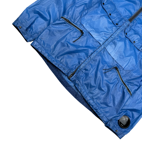 CP Company Blue Chest Pocket Nyber Explorer Jacket - Large