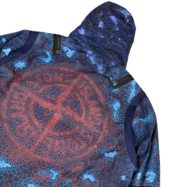 Stone Island 2019 Printed Heat Reactive Thermosensitive Fabric Hooded Jacket - Medium