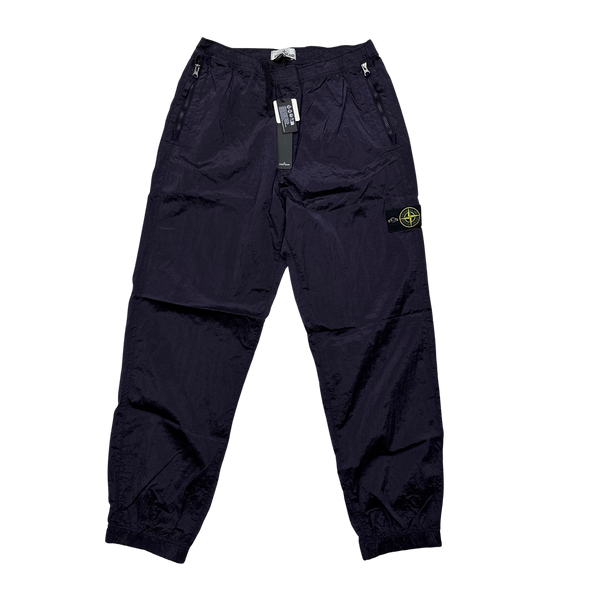 Stone Island 2023 Purple Nylon Metal Econyl Trousers - 31"