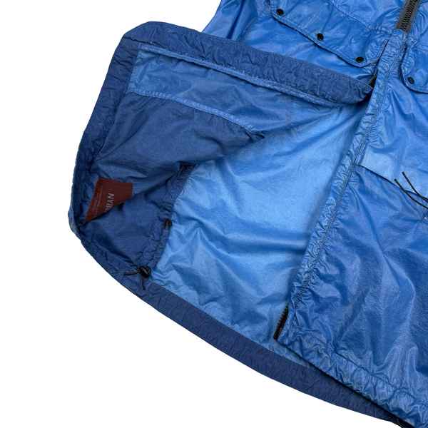 CP Company Blue Chest Pocket Nyber Explorer Jacket - Large