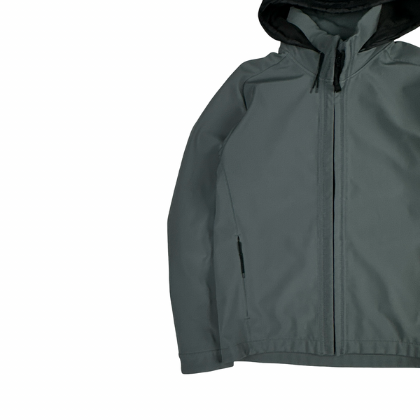Stone Island Grey Light Soft Shell R Jacket - Large