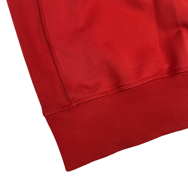 Stone Island 2013 Red Cotton Crew Neck Jumper - Medium