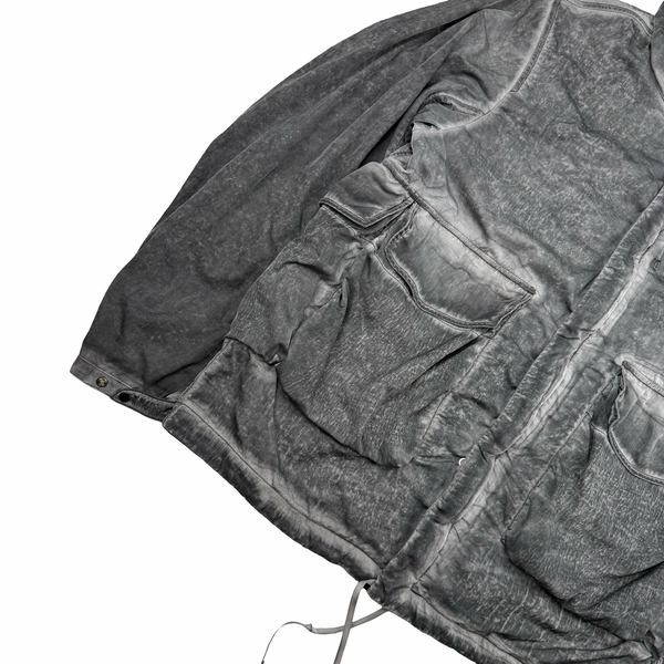 CP Company x Palace Grey Nylon La Mille Goggle Jacket - Medium