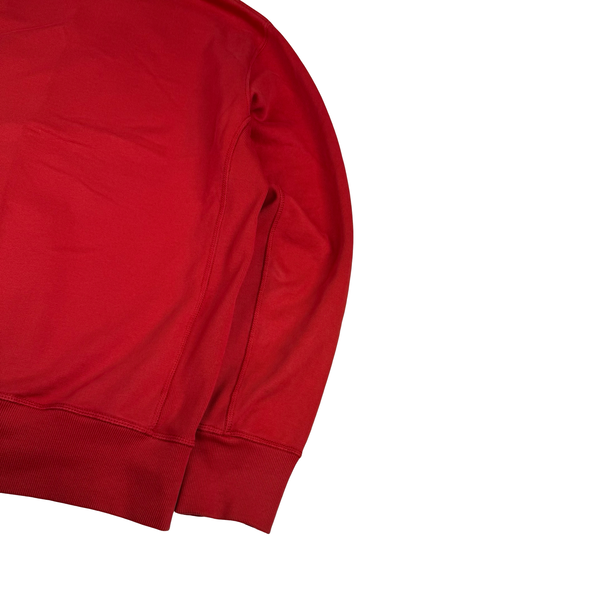 Stone Island 2013 Red Cotton Crew Neck Jumper - Medium